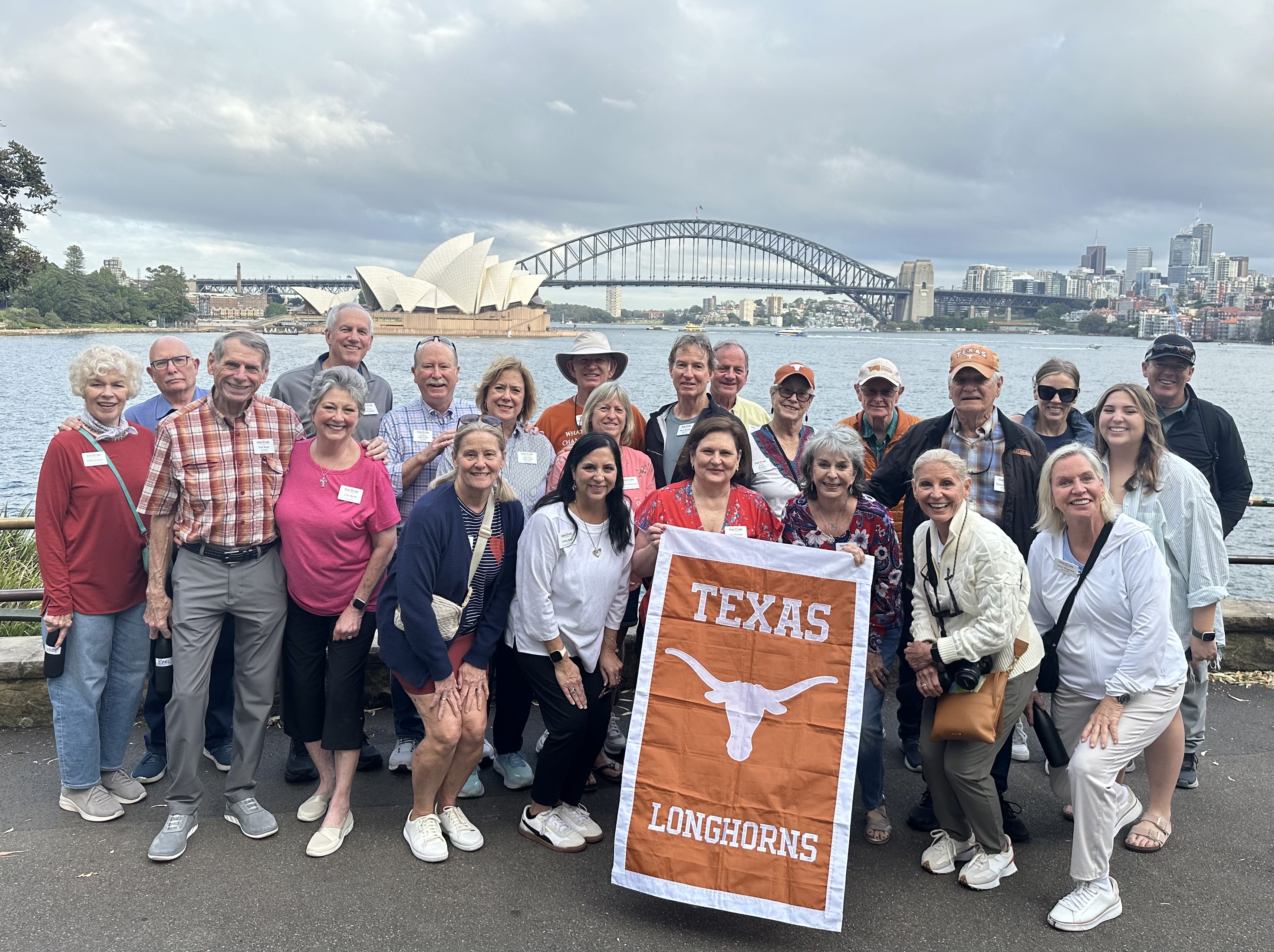 This group of Longhorns successfully explored Australia and New Zealand. 