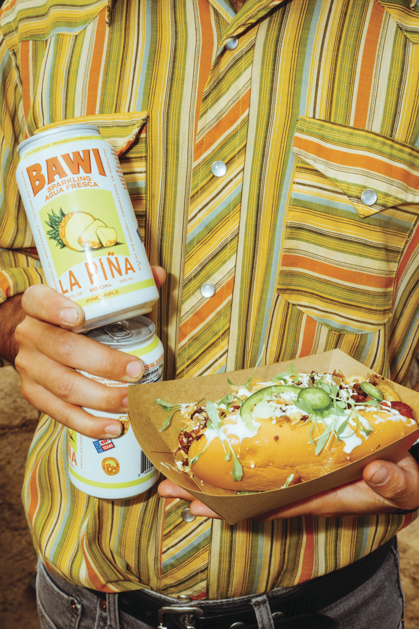 Photo of "La Piña", one of the flavors of Bawi.