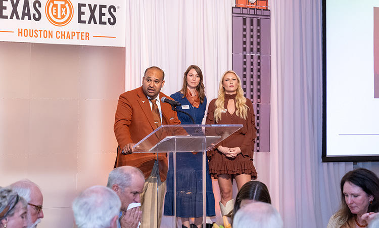 Texas Exes Longhorn Legacy Gala in Houston.