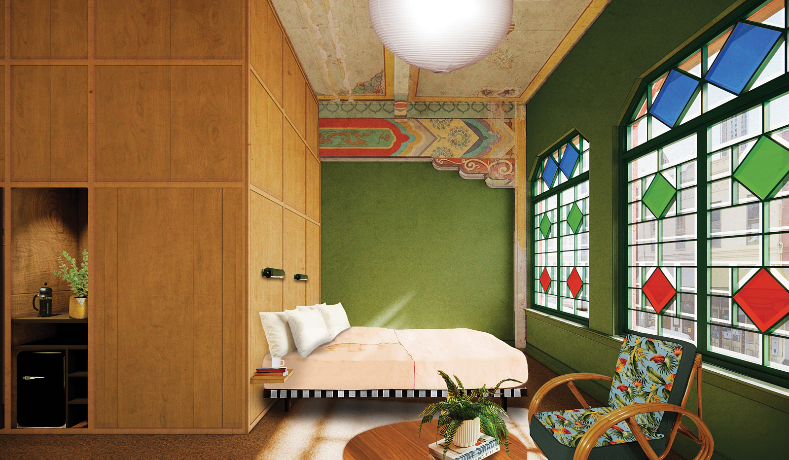 Wo-Fat-Hotel-room-rendering-The-Mighty-Union-1
