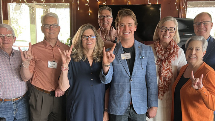 Members of the San Angelo Texas Exes Chapter 