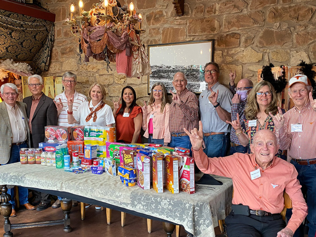 Texas Exes San Angelo Chapter's annual service project.