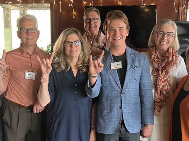 Members of the San Angelo Texas Exes Chapter 