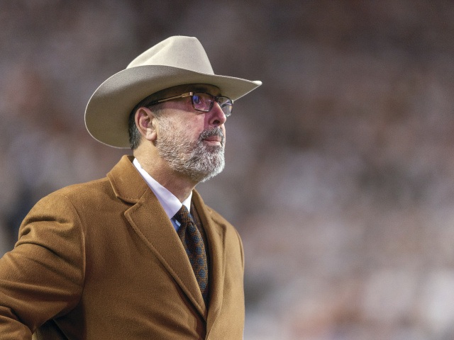 Chris Del Conte at Football Game