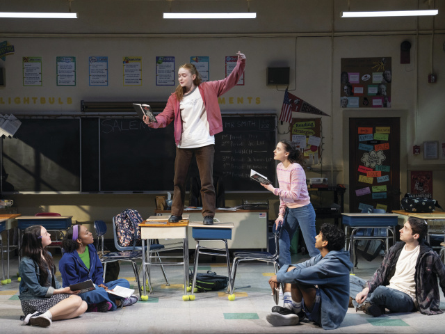 The cast of John Proctor is the Villain performs on stage. 