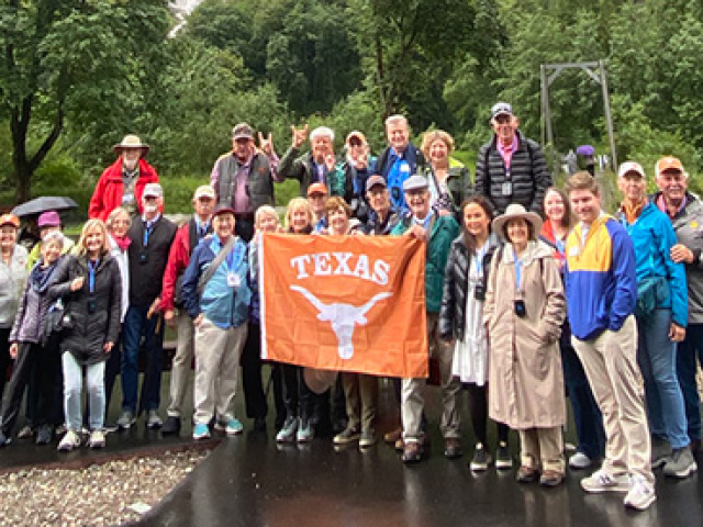 Flying Longhorns travel group.