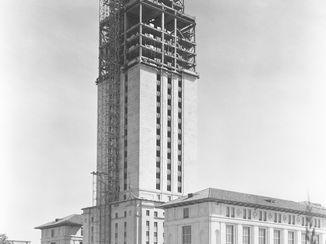 Tower construction in 1936.