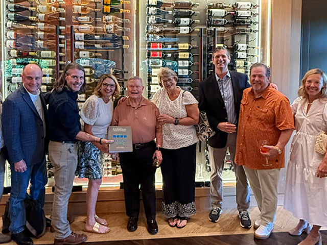 Reunion of UT PPA School grads from 1990s.