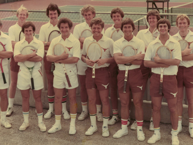 Longhorn Tennis Alumni Cheer Team to Victory Over A&M