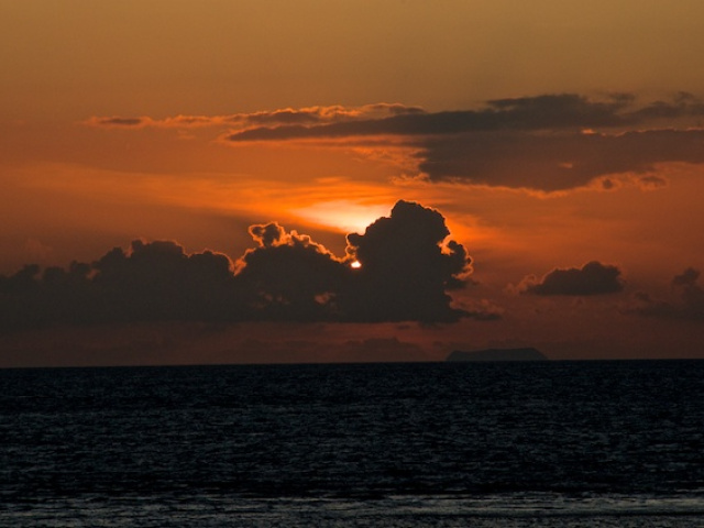 Galapagos sunrise
