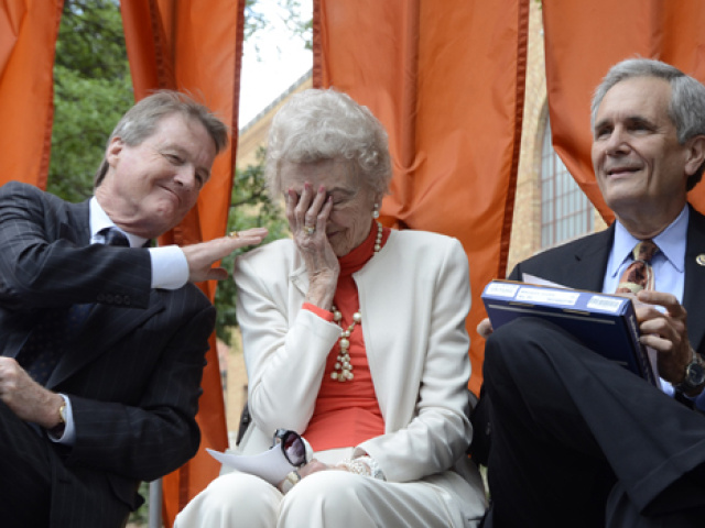 With Cheers and Fanfare, SAC Atrium is Named for Margaret C. Berry