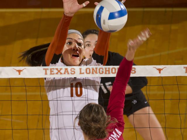 Three Texas Volleyball Players Earn All-America Accolades