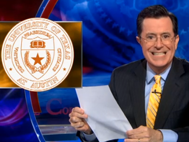 Stephen Colbert Backs UT Student's Satirical Super PAC [Watch]