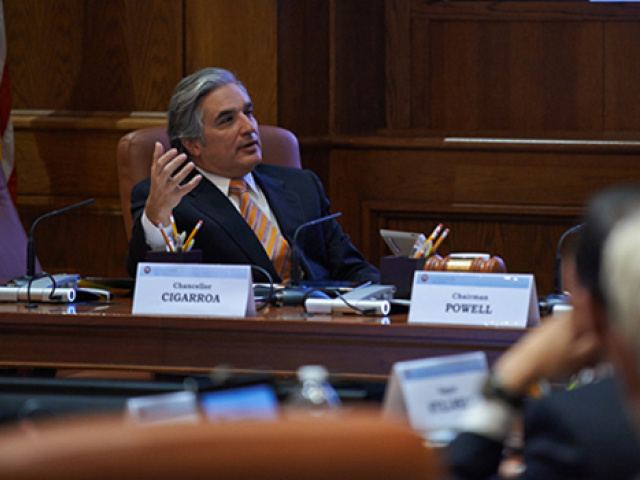 Cigarroa Defends His Ultimatum to Powers