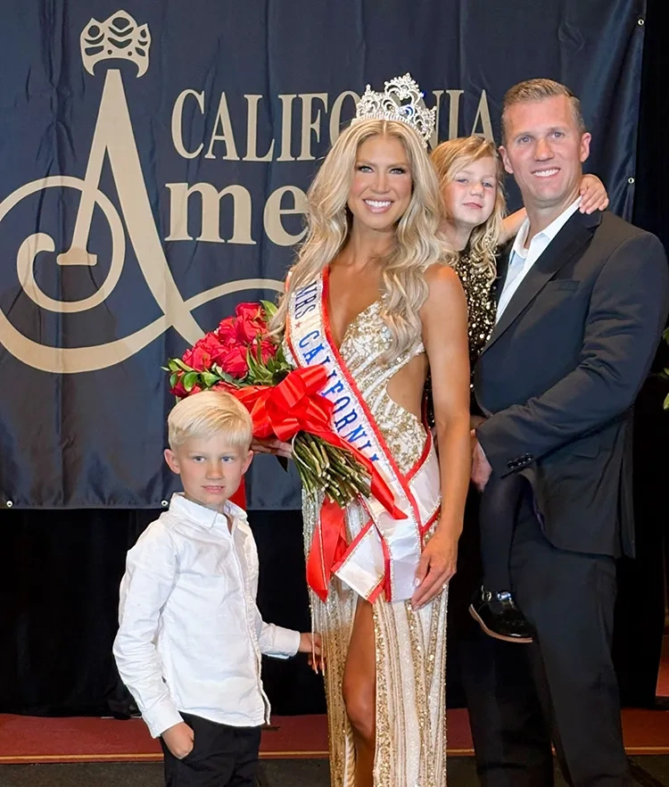 Maggie Jackson was crowned Mrs. California America 2025