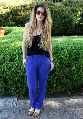 Spotted on Campus: Brightly Colored Pants