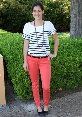 Spotted on Campus: Brightly Colored Pants