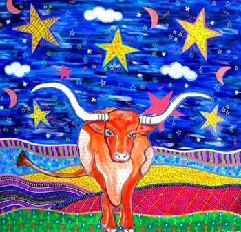Starry Night with Bevo small