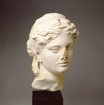 UnknownRoman_Head of a goddess