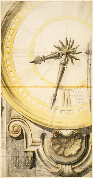 Clock as drawn