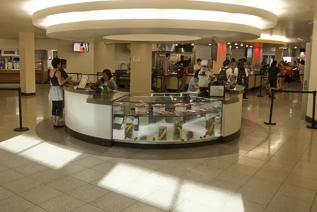 New J2 Dining Entrance