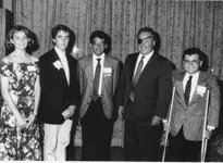 Lowell Leberman and scholars
