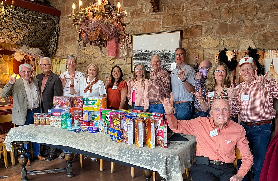 Texas Exes San Angelo Chapter's annual service project.