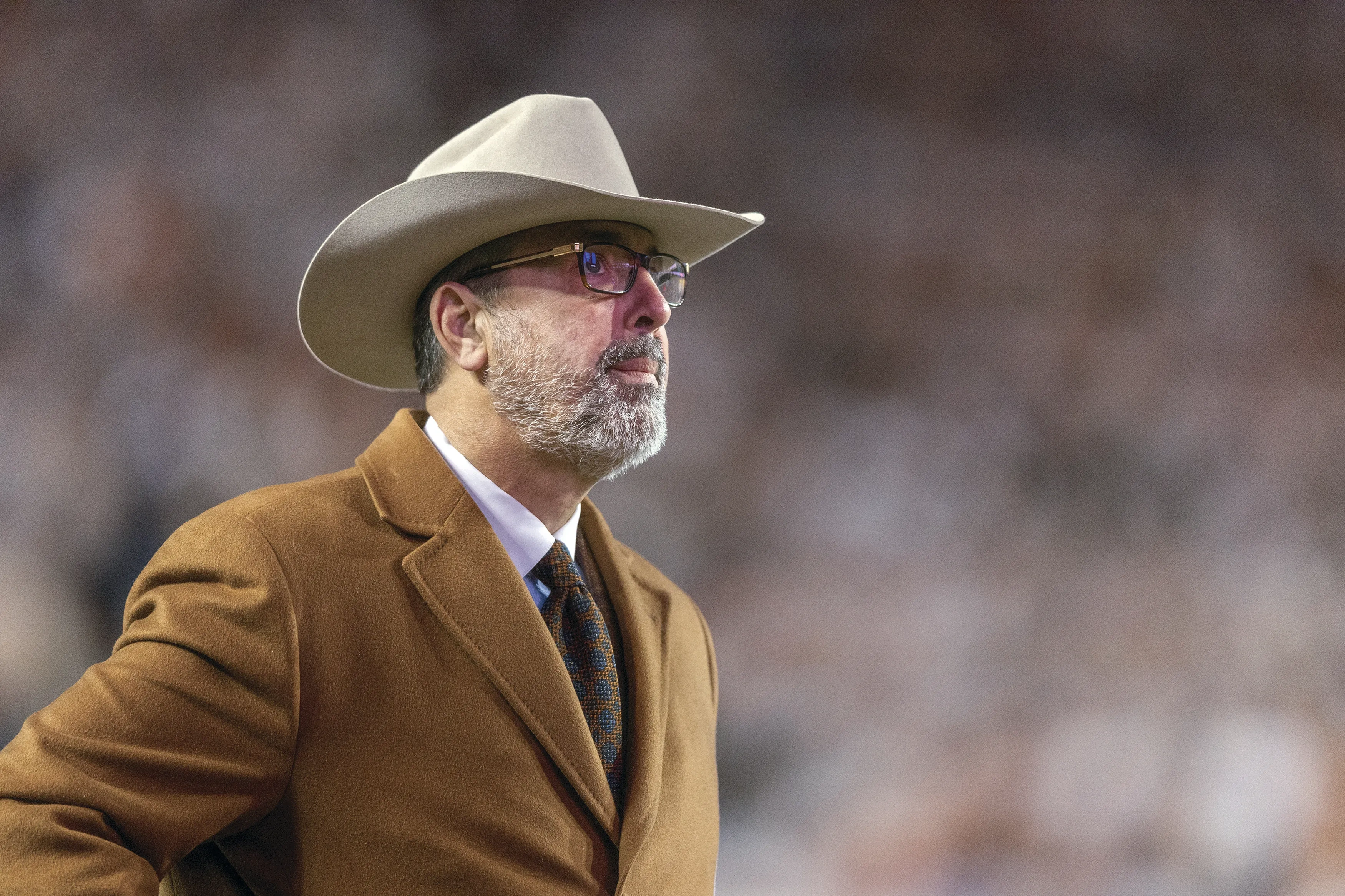 Chris Del Conte at Football Game