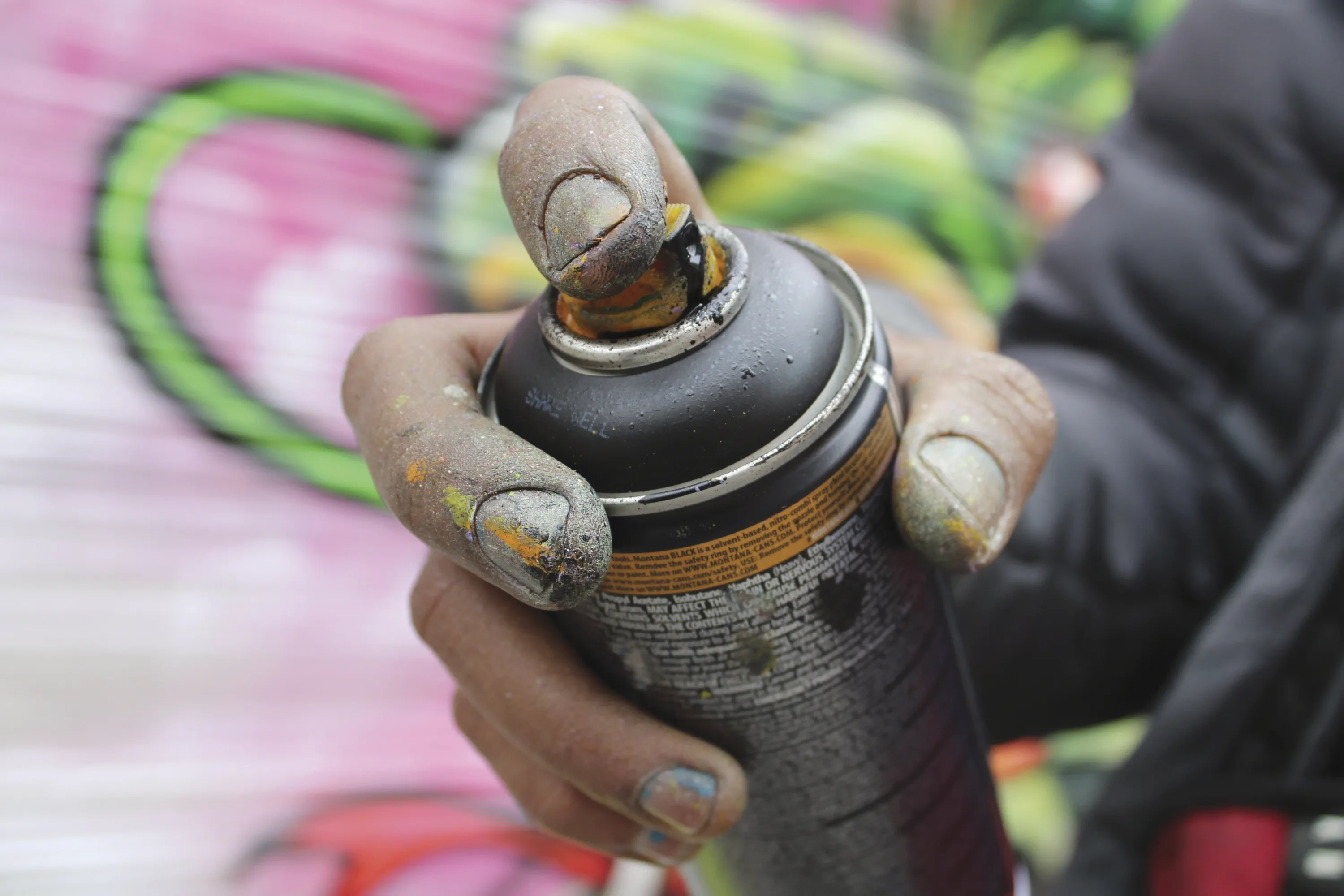 Spray painting in Ireland