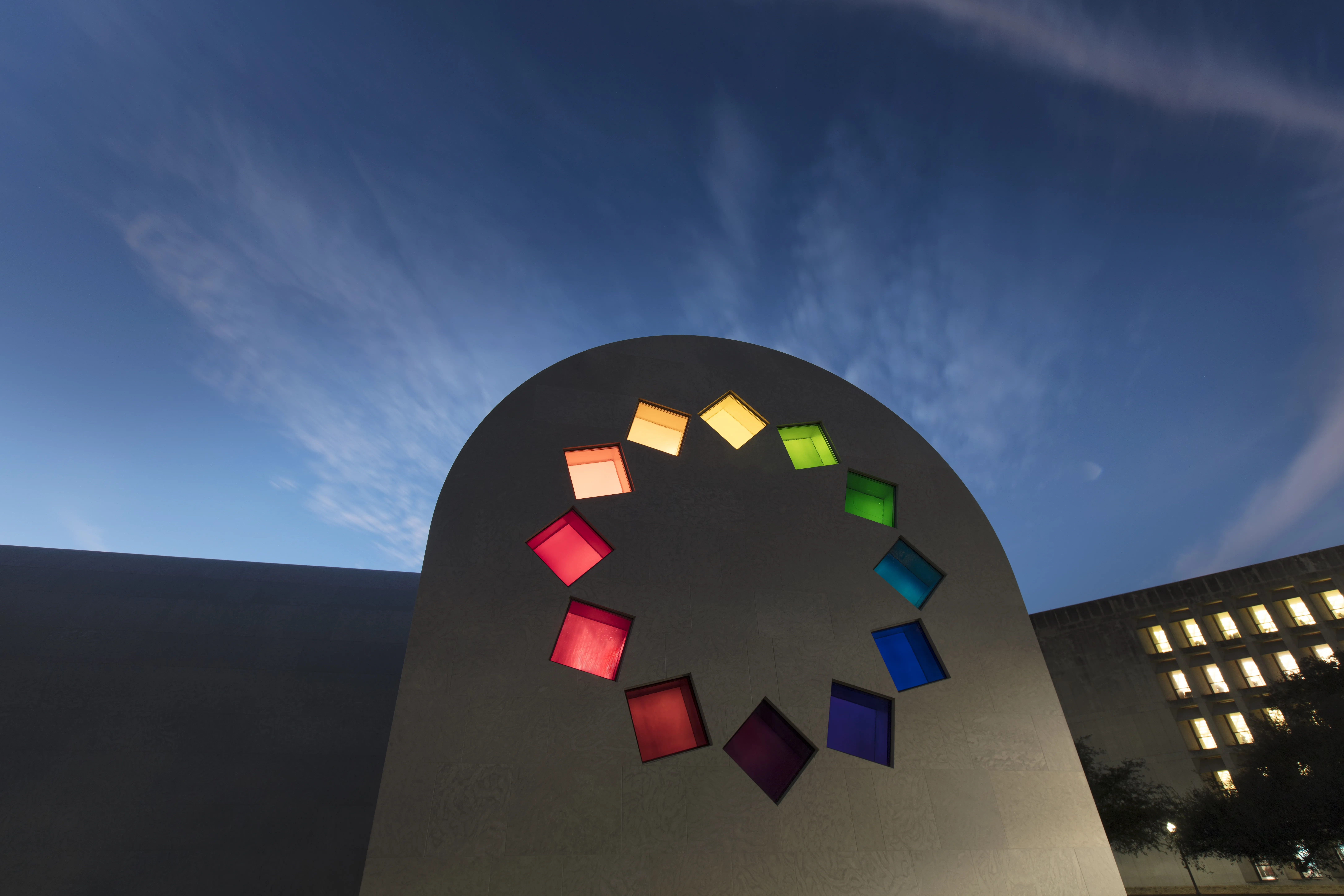Ellsworth Kelly's Austin at the Blanton Museum of Art in Austin, Texas