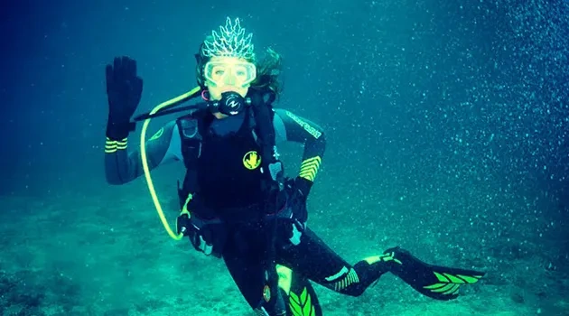Meet the Queen of Scuba