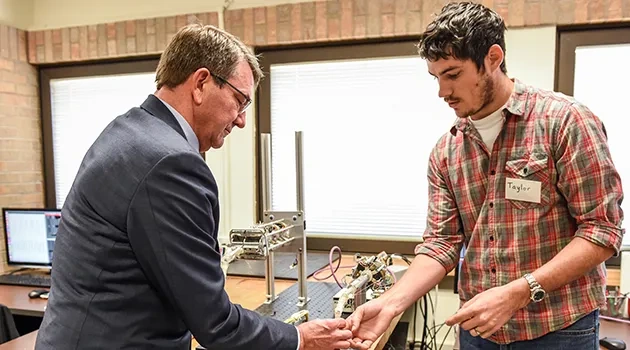 Secretary of Defense Carter at UT: "Be Part of Something Larger Than Yourself"