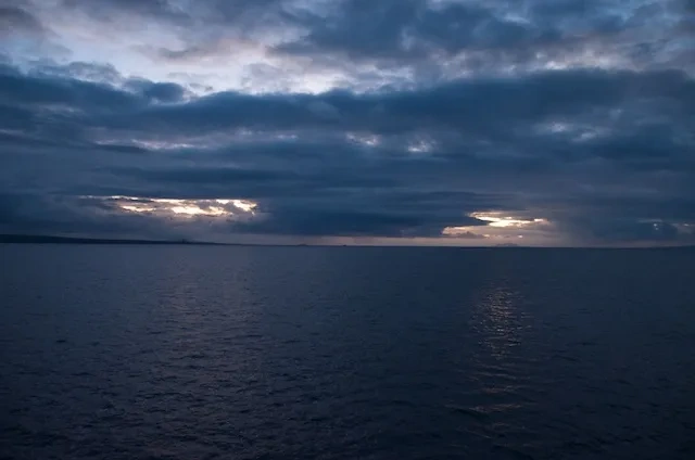 2. First Galapagos sunset