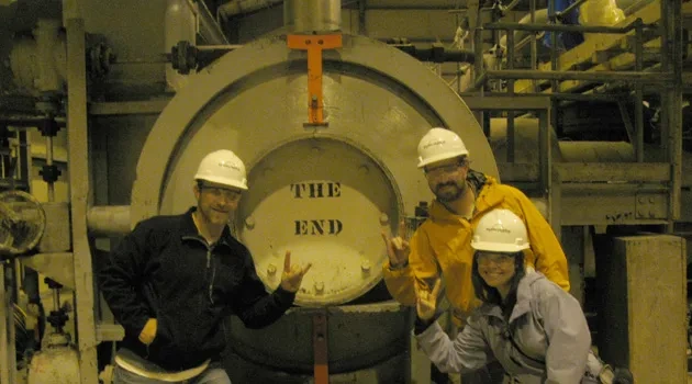 Alaska Alums at the End of the World