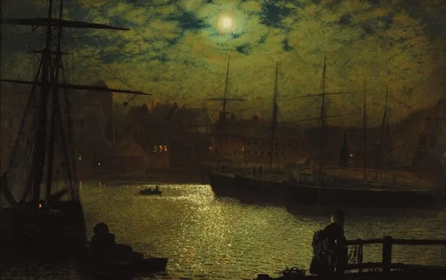Grimshaw-Nocturnal_harbor_scene