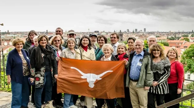 Longhorns Reconnect with Family and Friends in Prague