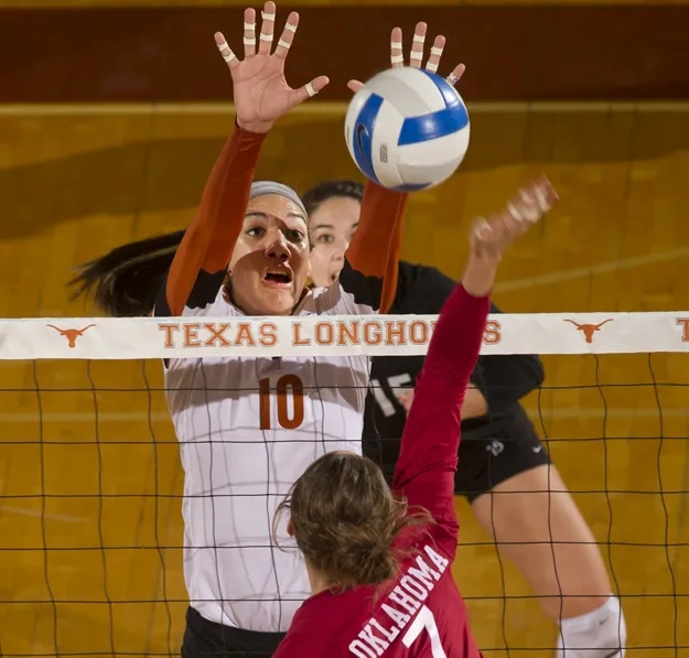 Three Texas Volleyball Players Earn All-America Accolades
