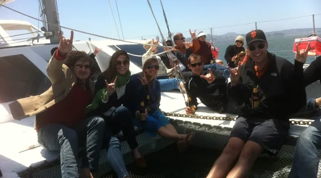 Longhorn at Sea: Alum Shows UT Pride on Homebuilt Sailboat