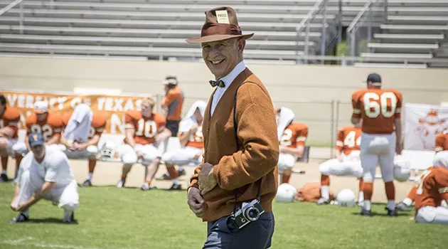 Lights, Camera, Football: "My All American" Films at UT