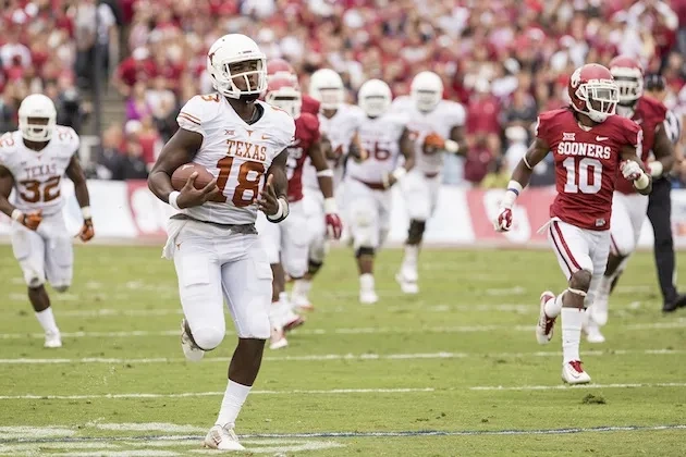 Horns Dominate Sooners, Lose By Five