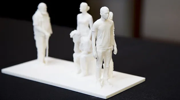 3D-Printed Art Comes to Campus