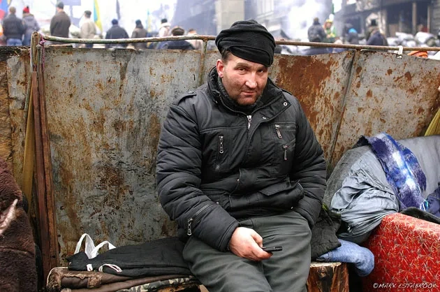 Man on Bench
