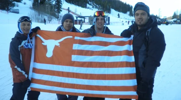 Diehard UT Fans Hit the Slopes