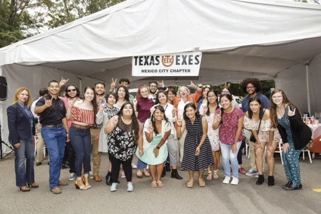 University of Texas gathering in Mexico City's ITESM Campus Santa Fe.