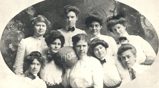 The First Basketball Games on the Forty Acres