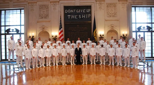 Naval Academy Glee Club's Tour Brings Exes Back to Texas