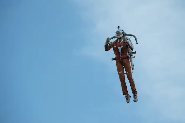 What’s the Deal With Jet Pack Man?