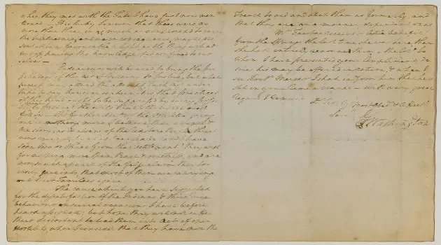 Briscoe Center Scores George Washington Letter