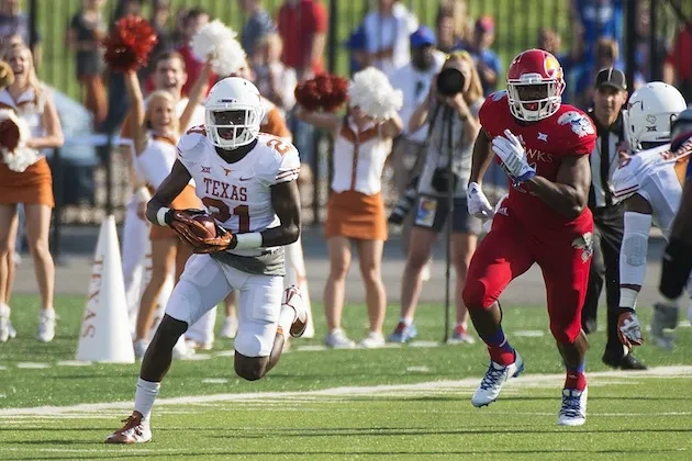 Longhorns Shut Down Jayhawks in Lawrence, 23-0